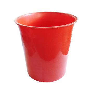 Cesto Papeis Plastico 15 Litros Vermelho Opaco - 571Z28171