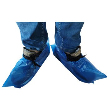Cobre Sapatos Polietileno sem Elástico Azul 100un - 6300901010