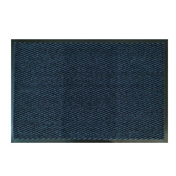 Tapete Polipropileno 40x60cm c/Rebordo Azul - 6491043