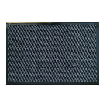 Tapete Polipropileno 40x60cm c/Rebordo Cinza - 6491044