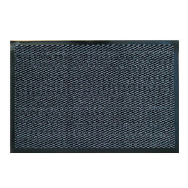 Tapete Polipropileno 40x60cm c/Rebordo Cinza - 6491044