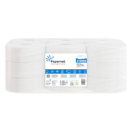 Papel Higiénico (Jumbo) 100mts 2Fls PAPERNET 18un - 6501072