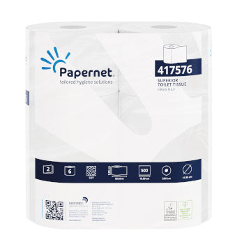 Papel Higiénico Doméstico 50mts 2Fls PAPERNET 6 Rolos - 6501073