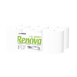 Papel Higiénico (Jumbo) 120mts 2Fls Renova Green 12un - 65030229