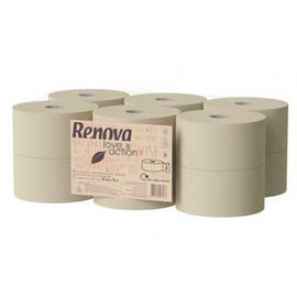 Papel Higiénico (Jumbo) 090mts 2Fls Love&Action 12un - 65063112