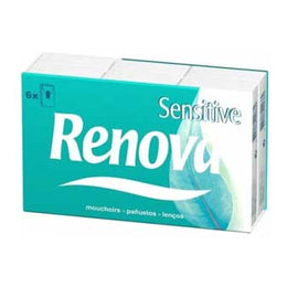 Lenços Papel Renova Sensitive Pacotes 6un - 6541003