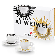 Carregar imagem no visualizador da galeria, Chavena Espresso Illy Art Collection Ai Weiwei 2un - 66123235