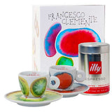 Conj Chav+Pires Esp Illy Art Collect F.Clemente+Lata250g 2un