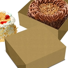 Caixa Cartolina Kraft 24x24cm 50un - 6621074