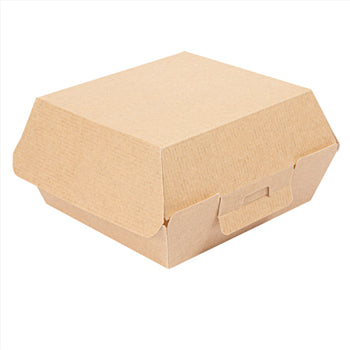 Caixa Hamburguer THEPACK 6,2x12,5x13cm Natural 50un - 6621131