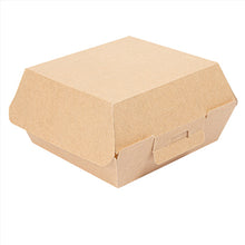 Carregar imagem no visualizador da galeria, Caixa Hamburguer THEPACK 6,2x12,5x13cm Natural 50un - 6621131