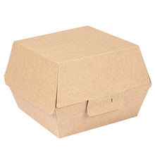 Carregar imagem no visualizador da galeria, Caixa Hamburguer THEPACK 14,4x13,6x9,2cm Natural 50un - 6621139