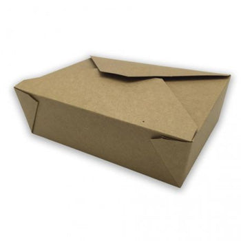 Caixa Cartolina Kraft 19,7x14x4,5cm 1470ml 50un - 6621220