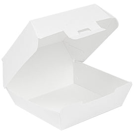 Caixa Hamburguer THEPACK 6,2x12,5x13cm Branco 50un - 6621230