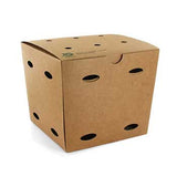 Caixa Cartolina Kraft 14x14,5x14,5cm Batatas Fritas 2500ml