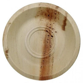 Pratos Ø 20cm Folha de Palma Redondos 25un - 6621330