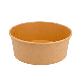 Saladeiras 750ml Cartão Redondo Cor Kraft 50un - 6621393