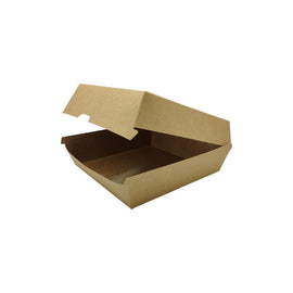 Caixa Hamburguer Kraft 600ml 14x14x7cm 50un - 6621407