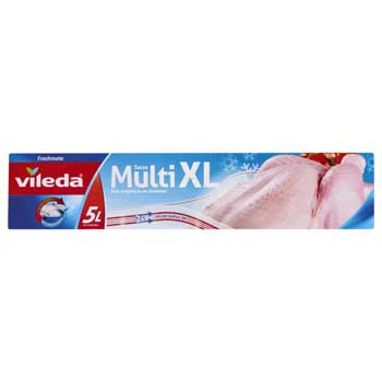 Saco Congelação VILEDA Multi XL 5L 10un - 662153222