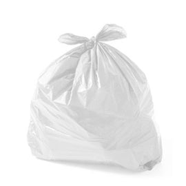 Sacos Lixo 50L 60x80cm 22my Branco 10un - 6701025
