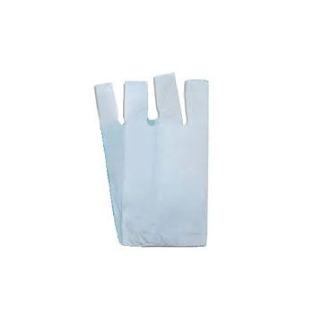 Sacos Plástico Alças 35x45cm Branco Pack 5Kg - 6701082