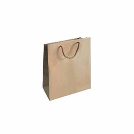 Saco 180g 18x08x25cm Papel Kraft c/Asas Cordão 1un - 6701677