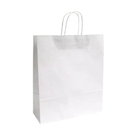 Saco 100g 32x11x39cm Papel Branco c/Asas 1un - 6701689