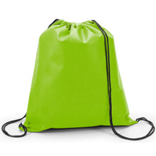 Carregar imagem no visualizador da galeria, Saco Mochila Non-Woven Verde Claro 37x41cm - 6701813