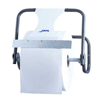 Suporte  P/Rolo Papel Industrial para Parede Aço Laminado - 6821069