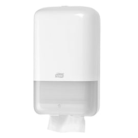 Dispensador Papel Higienico TORK T3 Folha a Folha Cor Branco - 682556000
