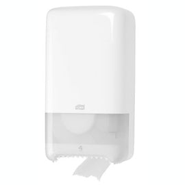 Dispensador Duplo Papel Higienico TORK T6  Cor Branco - 682557500