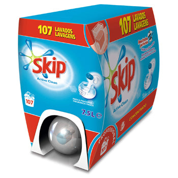 Detergente Líquido Máquina Roupa Skip Pro Active 107 Doses - 683100861234