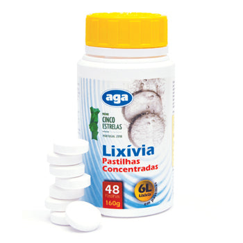 Lixivia em Pastilha Sólida (1 Pastilha Para 6 Litros) 48un - 6831096