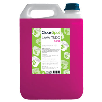 Detergente Lava Tudo Floral Cleanspot 5L - 6831157