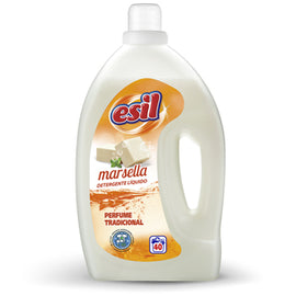 Detergente Líquido Máquina Roupa Esil Marselha 40 Doses 3L - 6831186