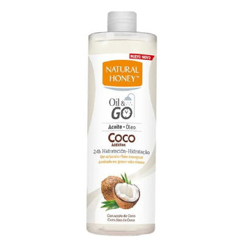 Óleo Corporal Oil & Go Natural Honey Hidratante Coco 300ml - 6831394