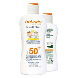 Protetor Solar SPF50+ Babaria Kids 200ml + After Sun 100ml - 6831409