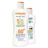 Protetor Solar SPF50+ Babaria Kids 200ml + After Sun 100ml