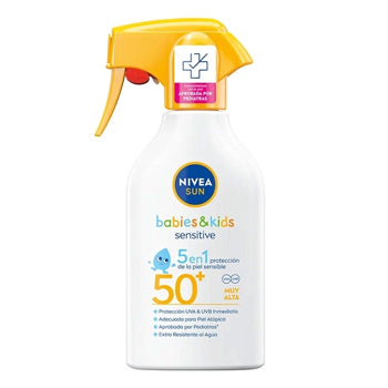 Protetor Solar SPF50+ Nivea Sun Babies & Kids 5in1 270ml - 6831410