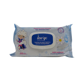 Papel Higiénico Húmido Biodegradável Camomila 80un - 6831422