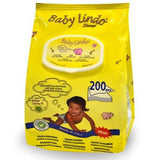 Toalhitas Baby Lindo Aloe Vera Pop Up, 200un - Pack 2 un.