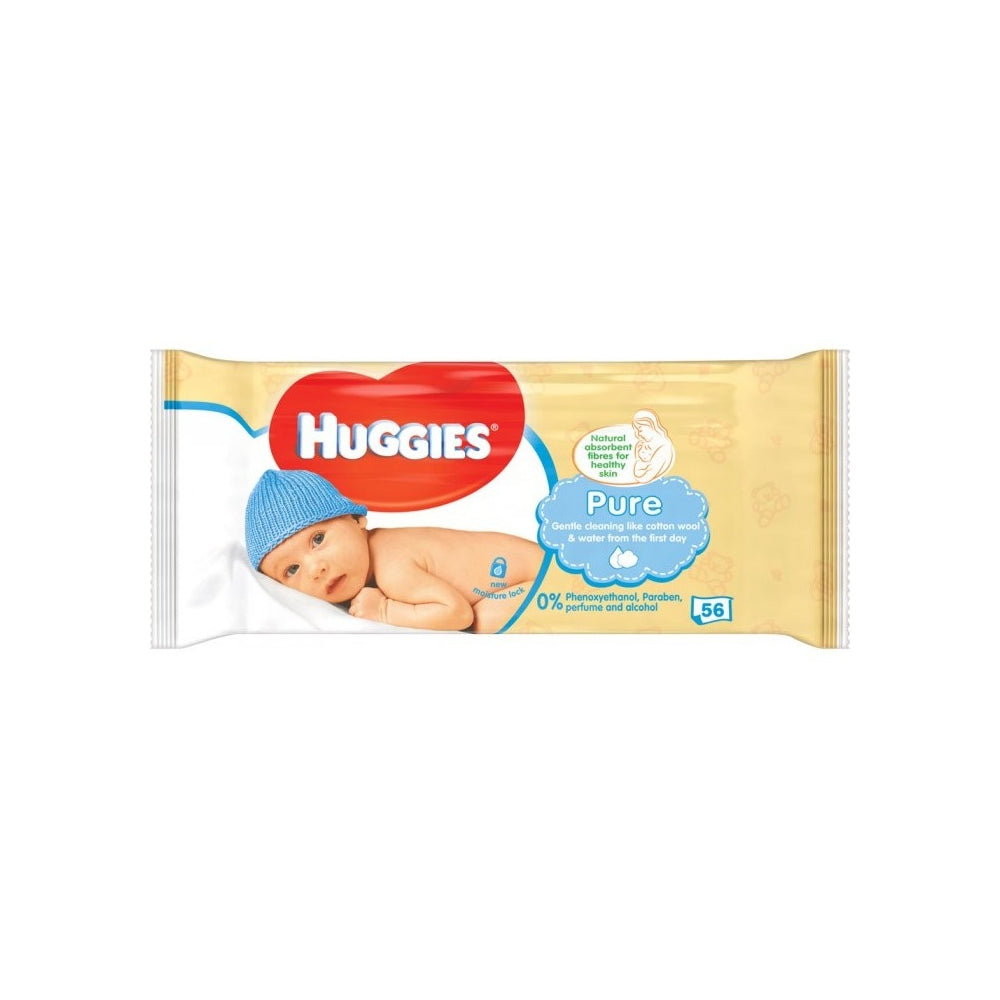 Toalhitas Huggies Pure 56un - 6831793