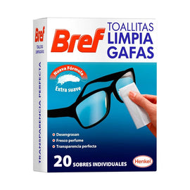 Toalhitas Limpa Lentes Bref 20un - 6831802