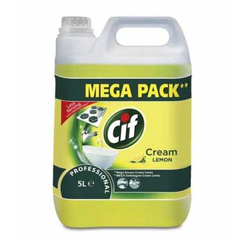 Creme Limpeza Cif Professional Limão 5L - 6837508641