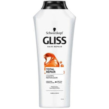 Carregar imagem no visualizador da galeria, Champô Schwarzkopf Gliss Reparação Total 370ml - 6838017