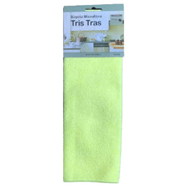 Pano Microfibras 30x40cm Amarelo Fluorescente 1un - 68510140