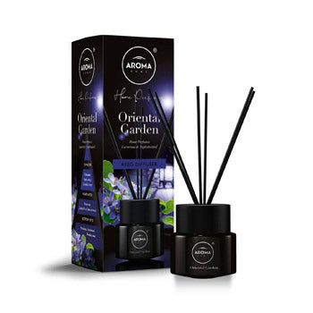 Ambientador Aroma Home Black S. Sticks Oriental Garden 100ml - 6861166