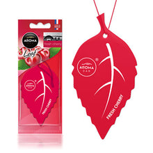 Carregar imagem no visualizador da galeria, Ambientador Carro Aroma Car Leaf Fresh Cherry - 6861171