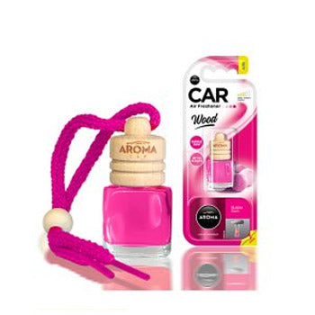 Ambientador Carro Aroma Car Wood Bubble Gum 6ml - 6861176