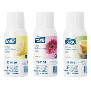 Recarga Ambientador TORK A1 Aerossol 75ml Sortido 12un - 686236056